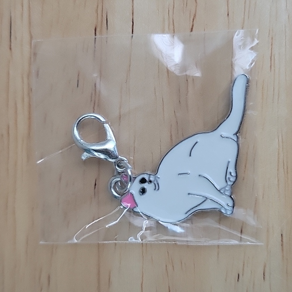 White Cat Charm
